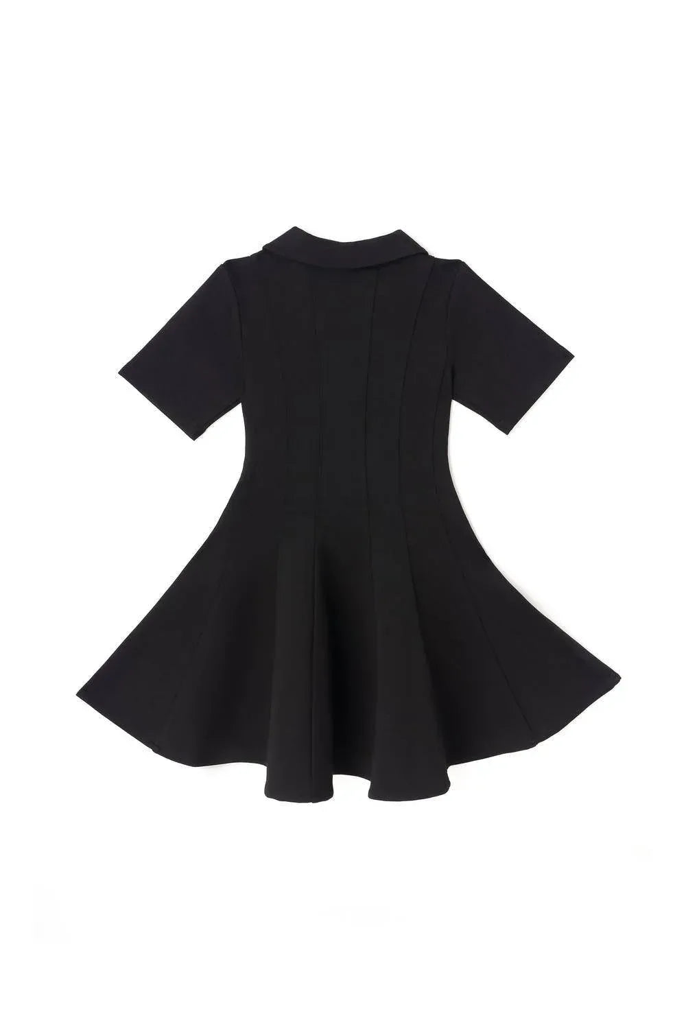 Girls Rondel Button Dress