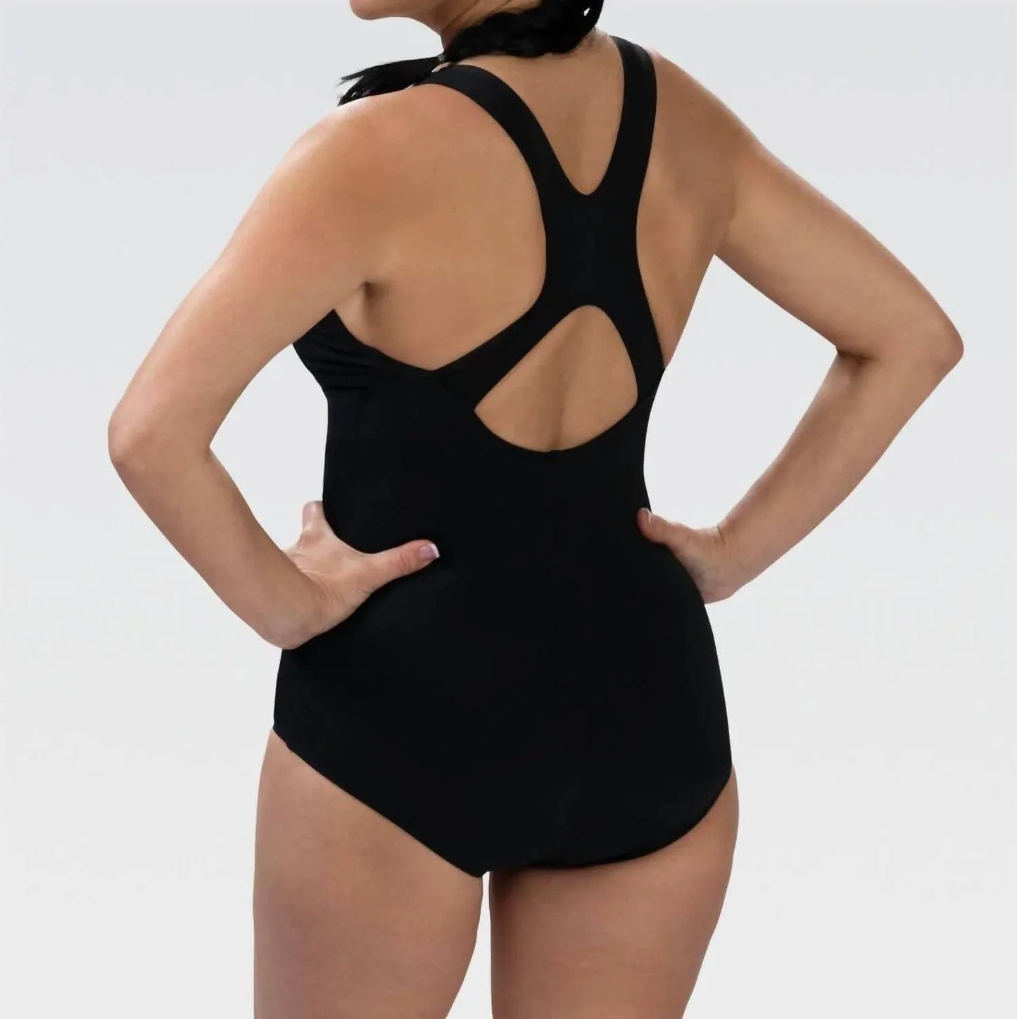 Aquashape Solid Conservative Lap Suit