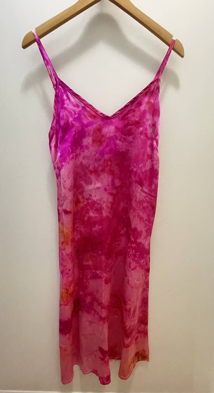 Damen-Seiden-Fanny-Kleid
