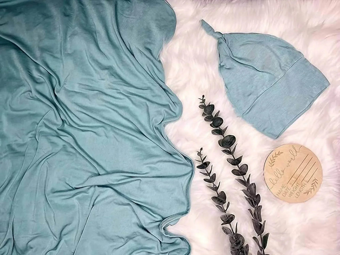 Robe And Swaddle Set 5-piece
