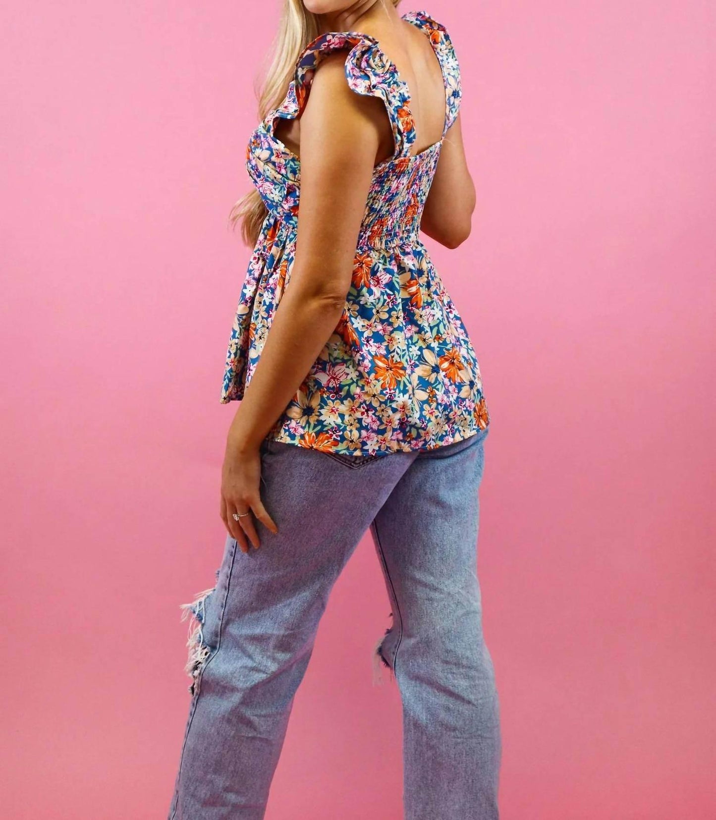 Sweetheart Peplum Top