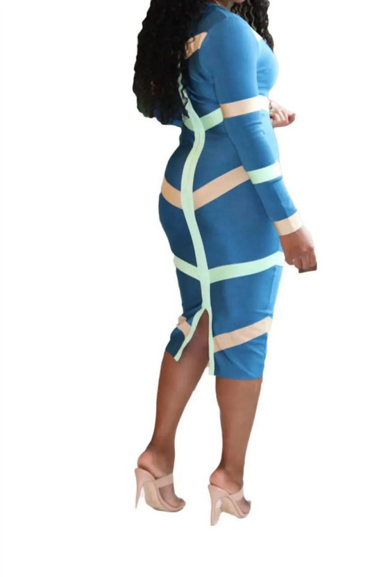 Damen-Bodycon-Kleid