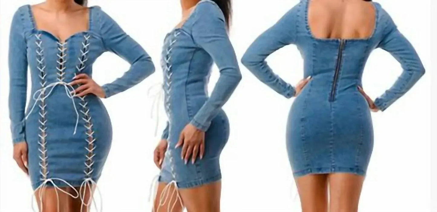 Denim Mini Dress