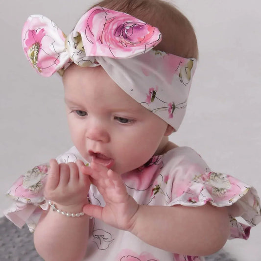 Baby Amelia Sterling Silver And Pearl Bracelet