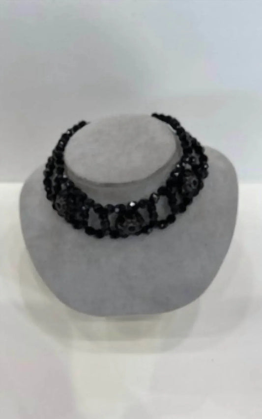 Damenperlen-Kristall-Choker