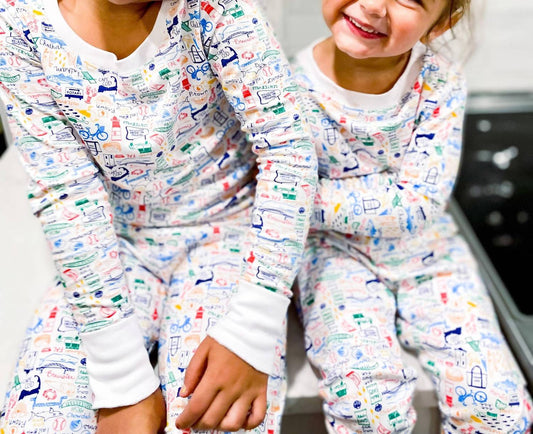 Cape Cod Zweiteiliger Kinderpyjama