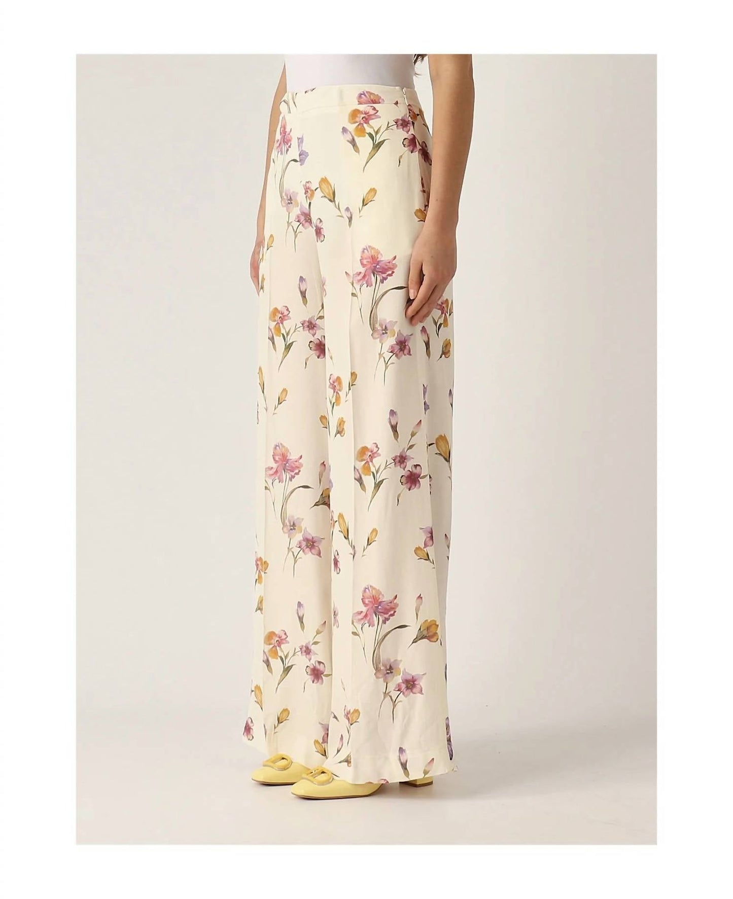 Crêpe de Chine trousers