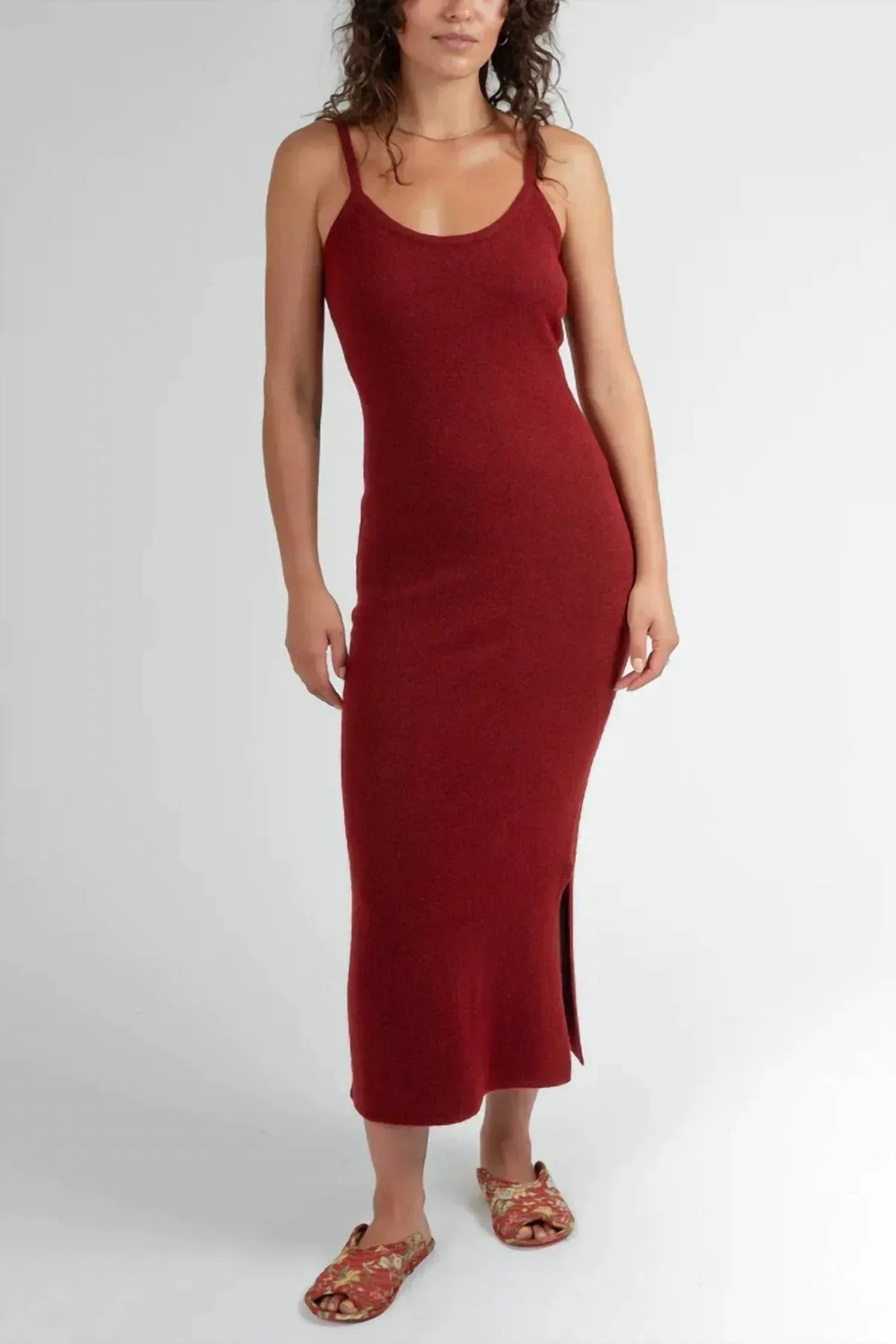 La Rochelle Midi-Strickkleid