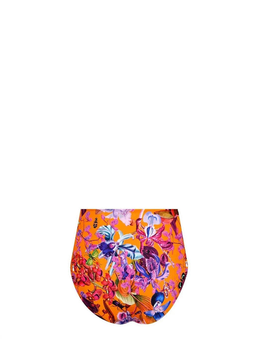 Women's Reversible Compression High Waist Bikini Bottom