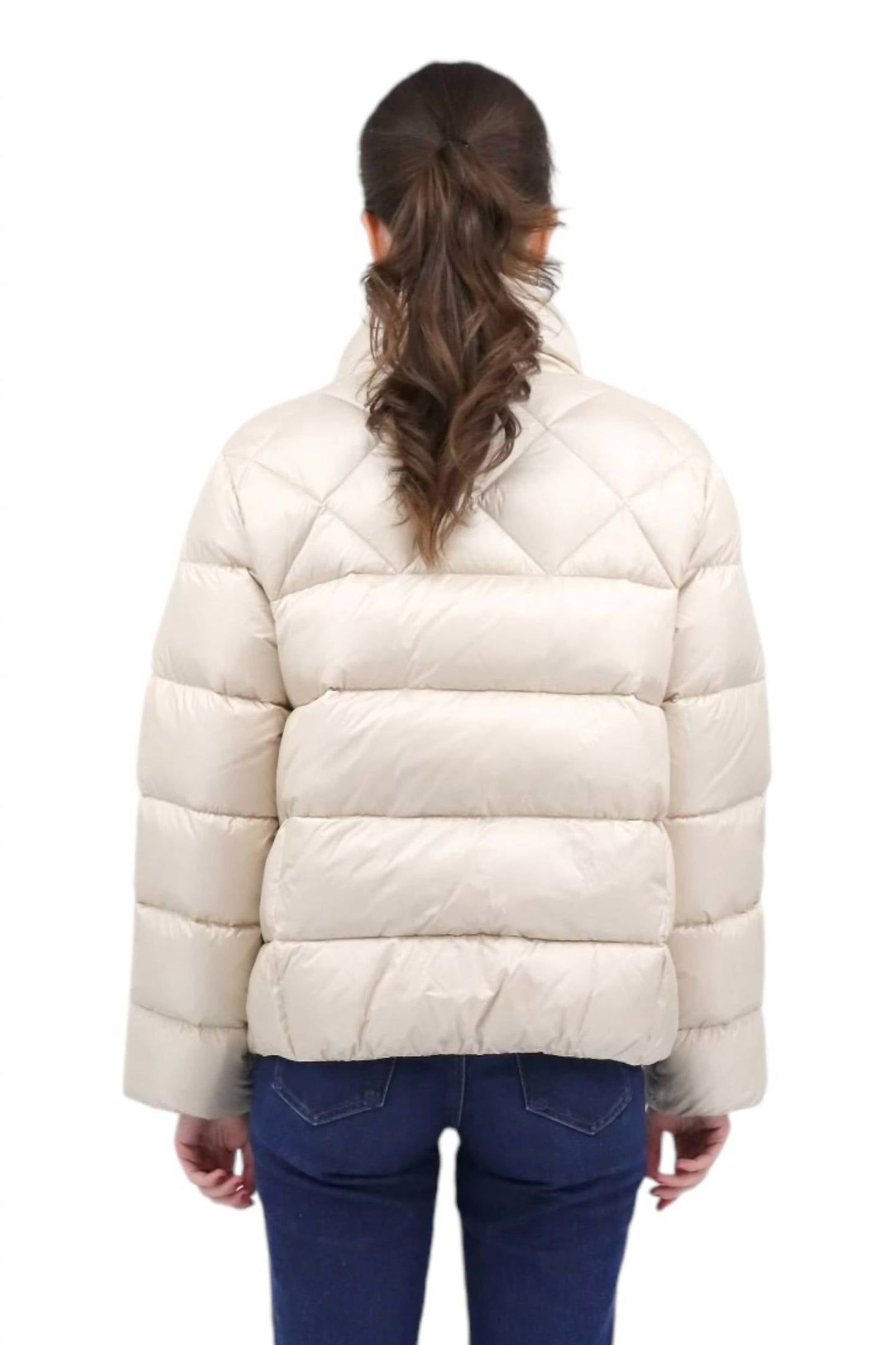 Gesteppte Nylonjacke
