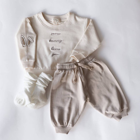 Leichte Oversize-Jogginghose für Kinder