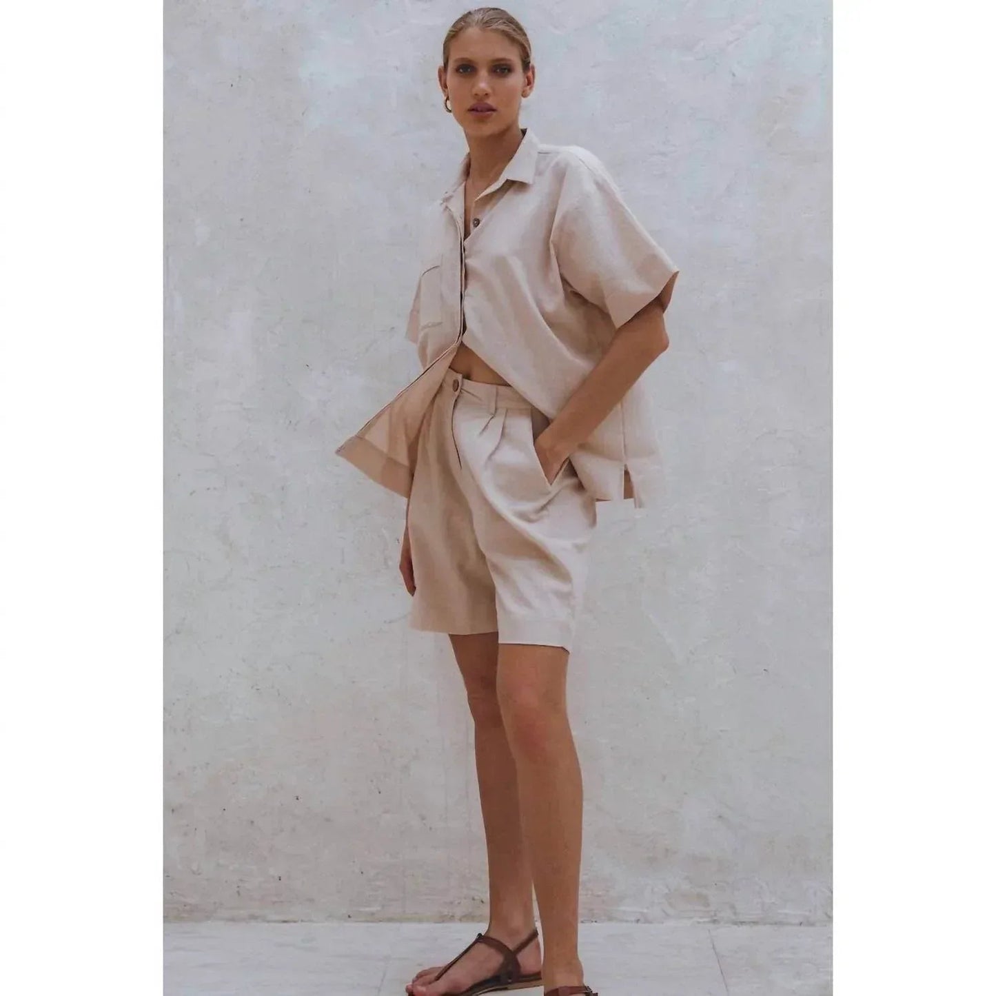 Mykonos Linen Short