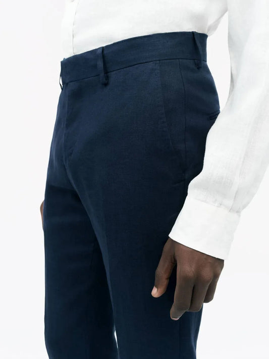 Tenuta Classic Leinenhose mit schmaler Passform