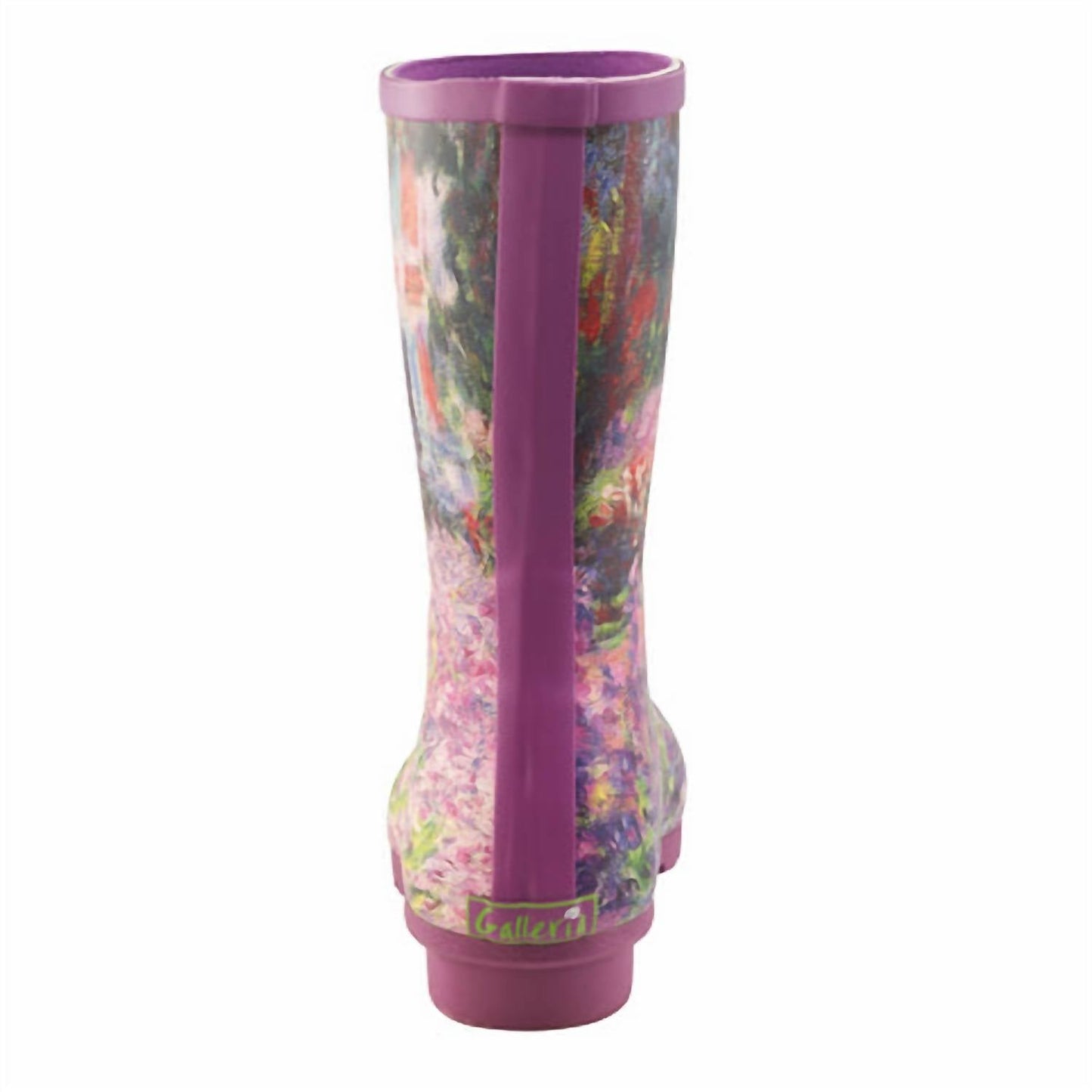 Monet Garten Wadenhoher Gummistiefel für Damen