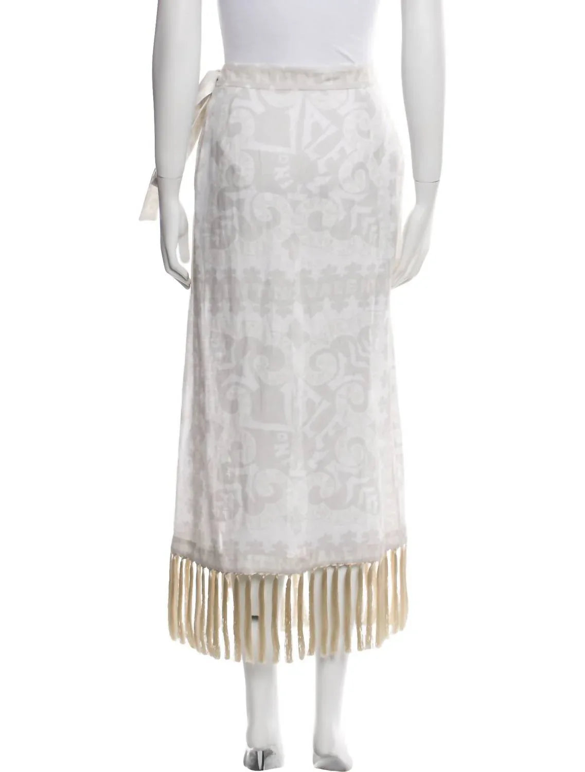 Women's Linen Knee-length Skirt