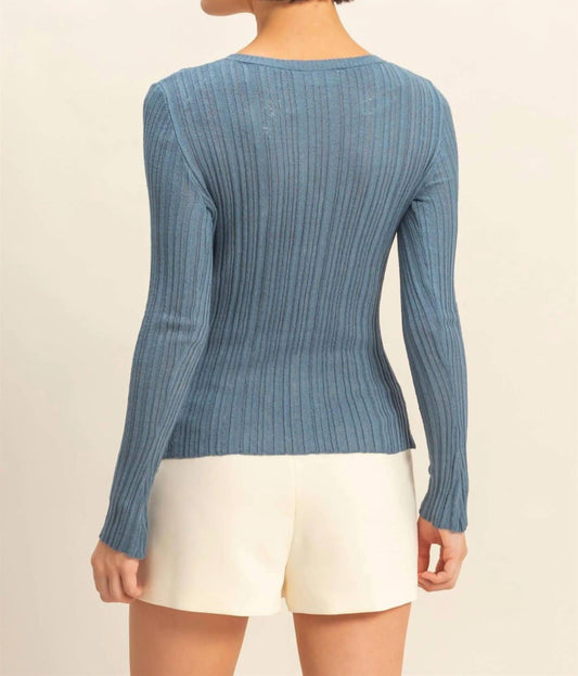 Gigi Gerippter Cardigan