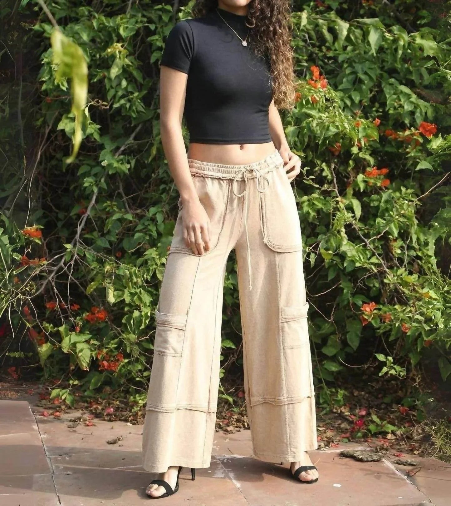 Women's Wide Leg Utility Pants