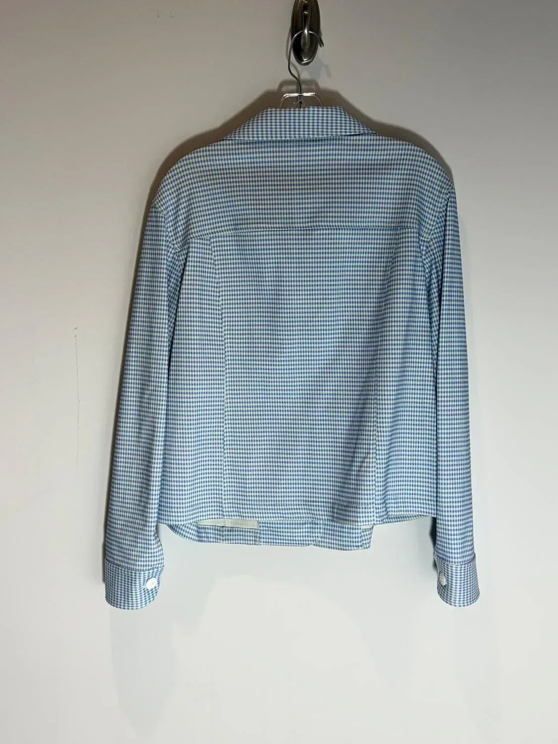 Women's Gingham Long Sleeves Jacket