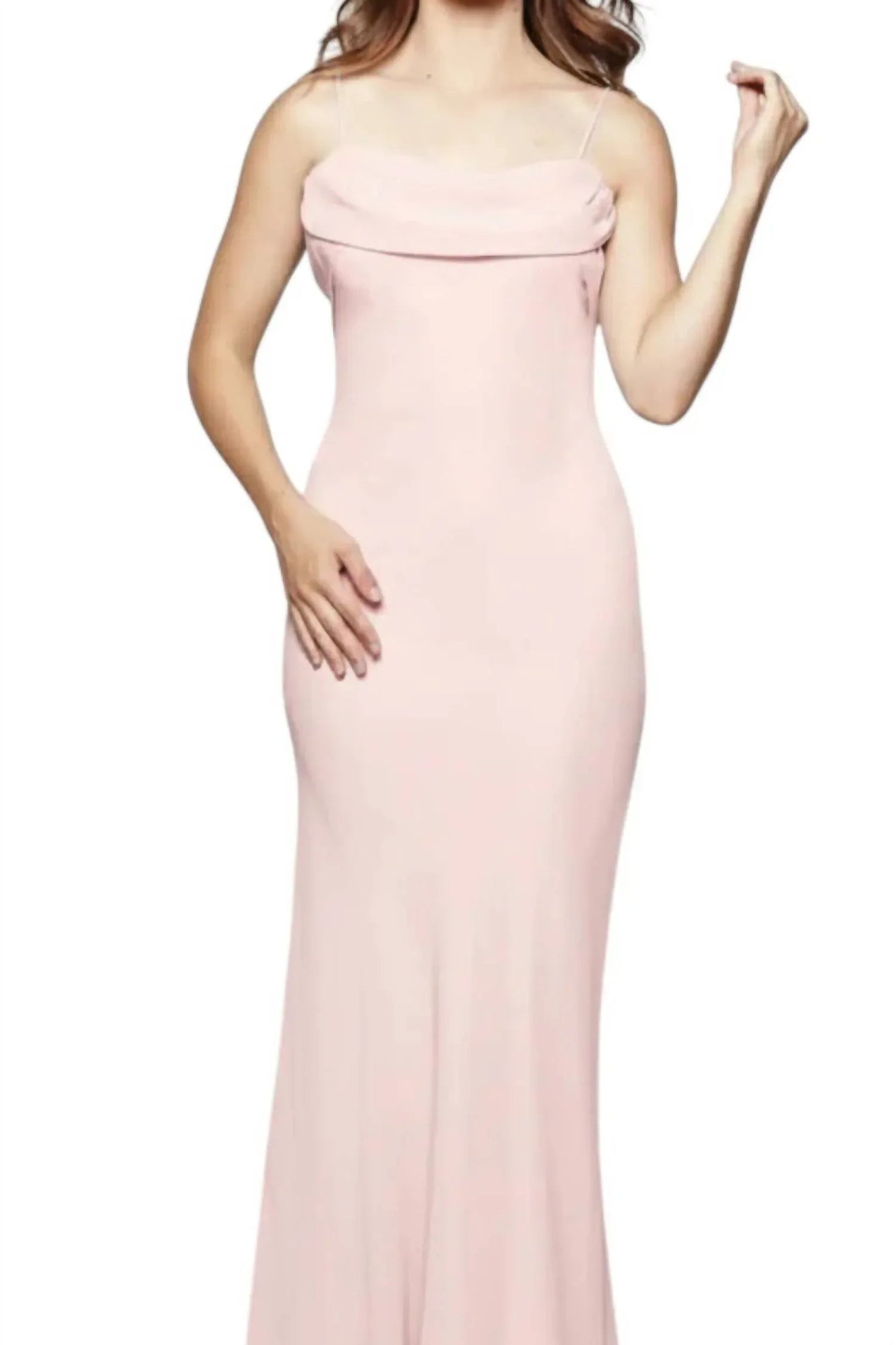 Flowing Cowl Neck Muse Maxi Dress