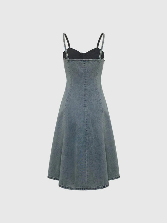 Camisole Denim Dress