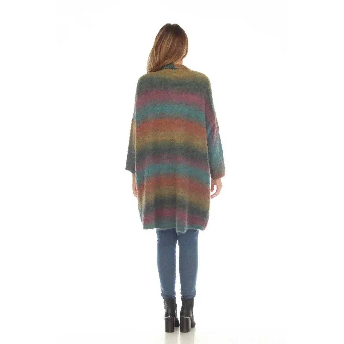Scarlett Super Soft Open Front Ombré Sweater