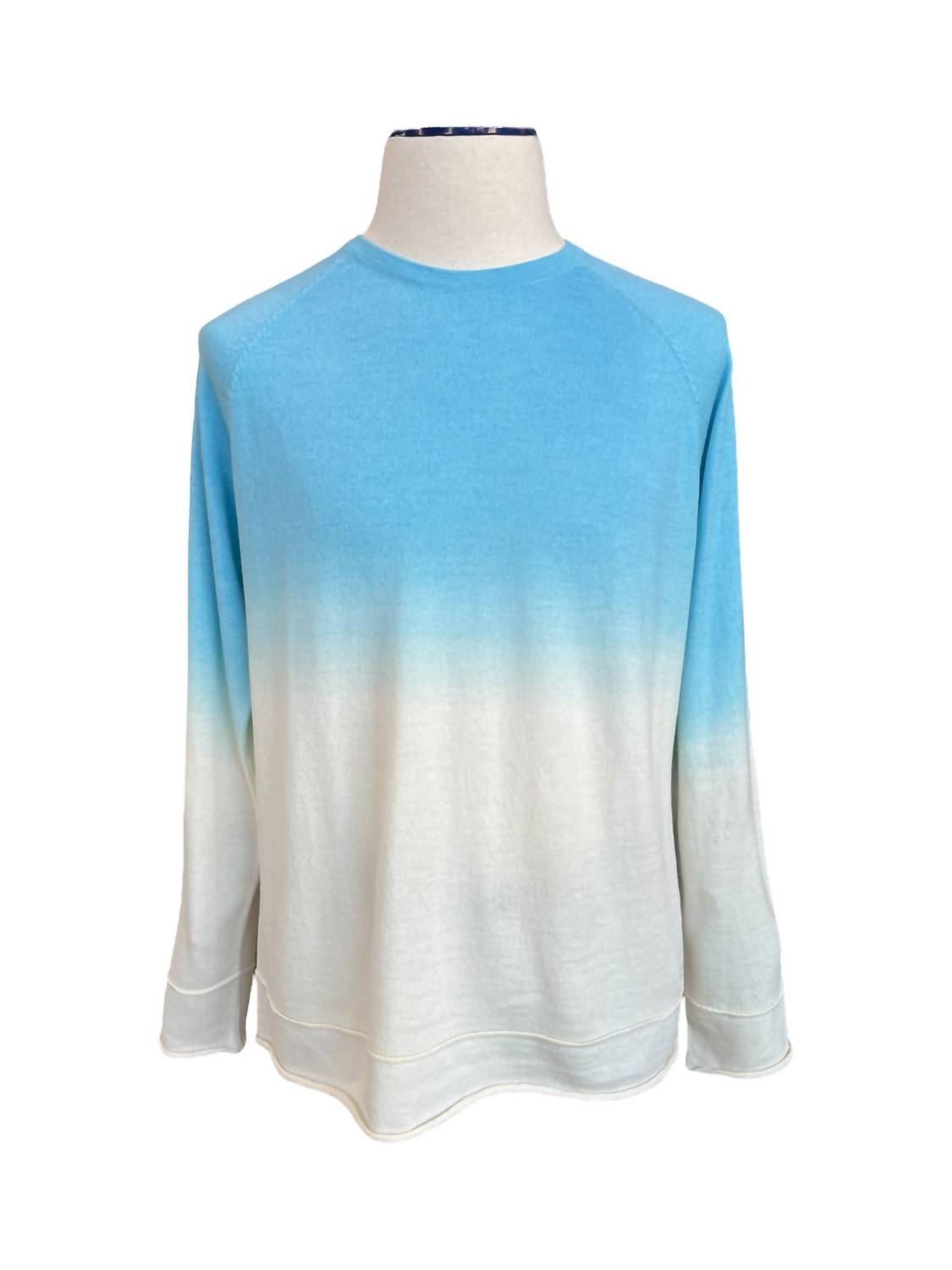 Herren Ombre Dip-Dye Pullover