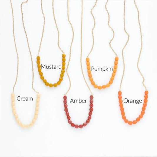 Bunte Perlenkette für Damen
