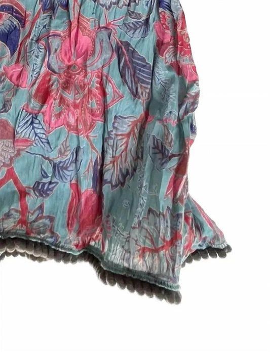 Crinkled Cotton Scarf