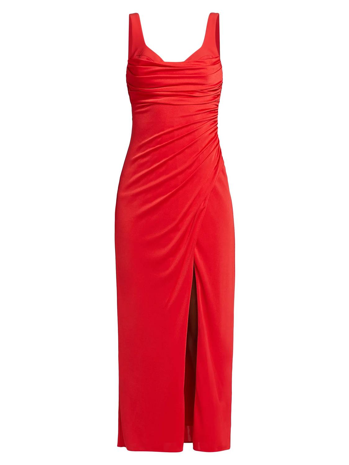 Ärmelloses langes Kleid