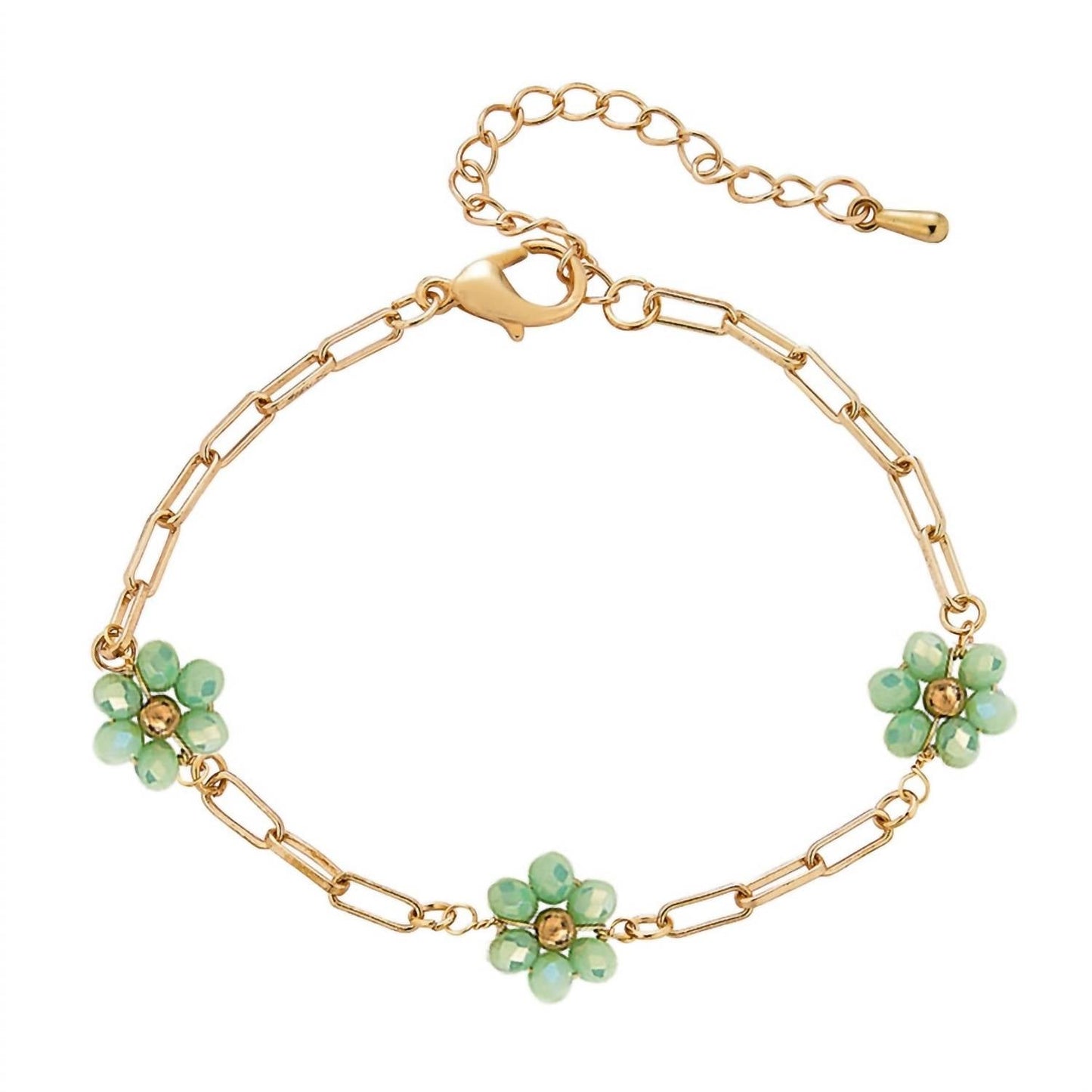 Women's Flower Chain Bracelet/anklet