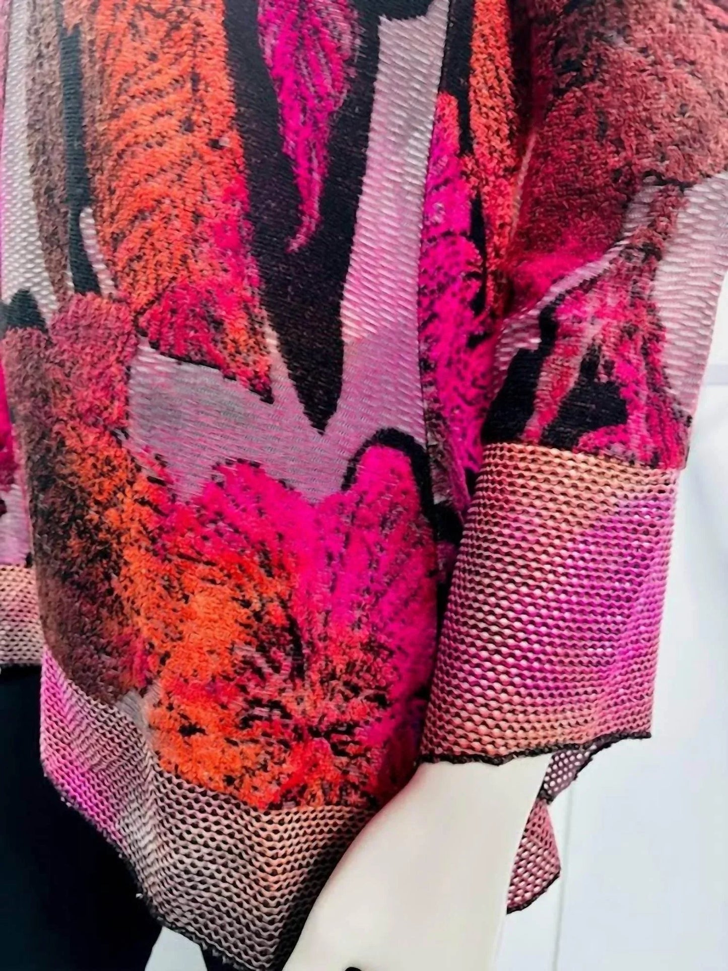 Women'ssunset Floral Burnout Top
