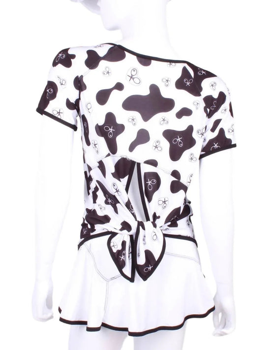 Women's Limited Short Sleeve Tie Back Top