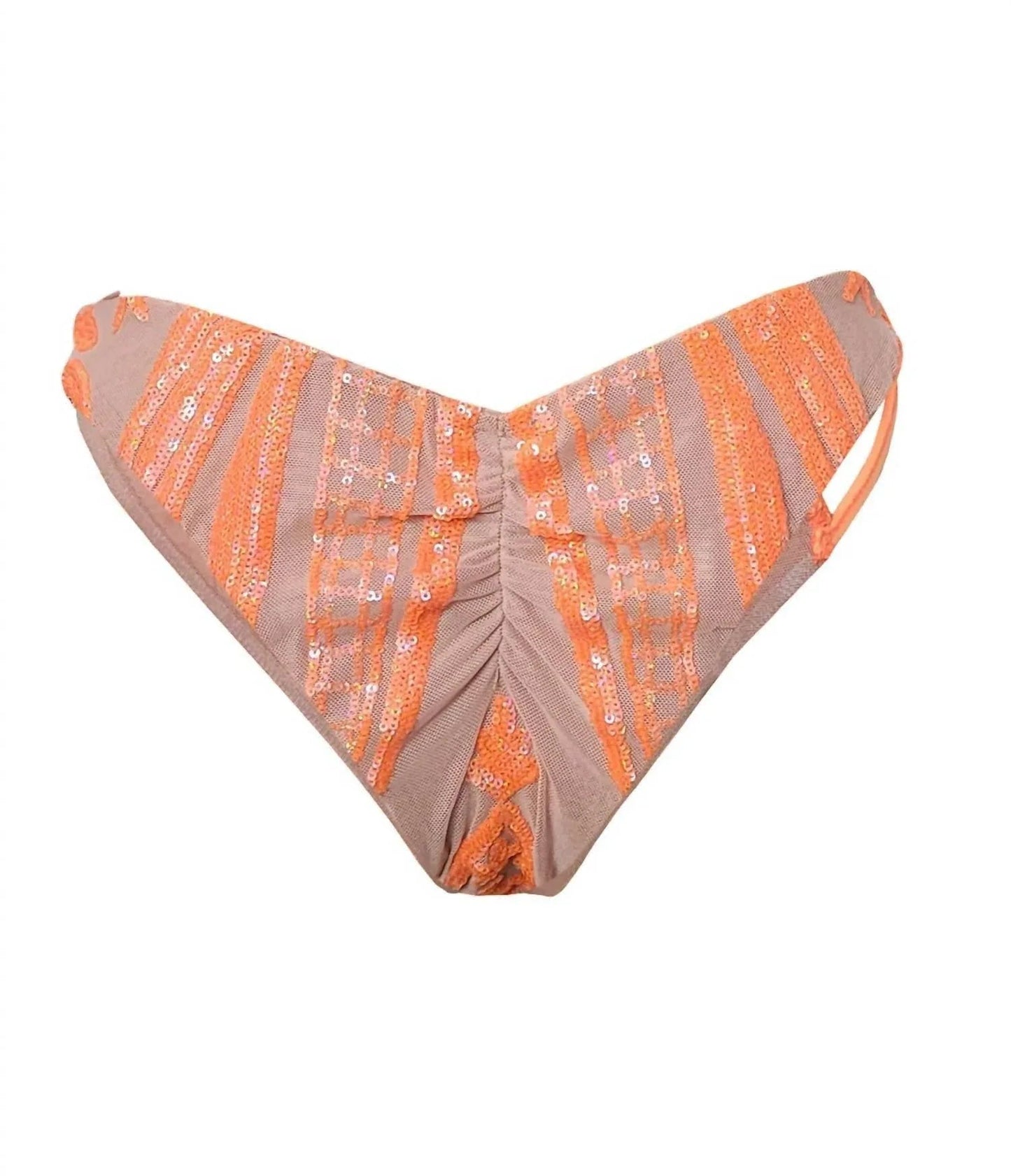 Damen Brazilian Bikini mit seitlicher Raffung