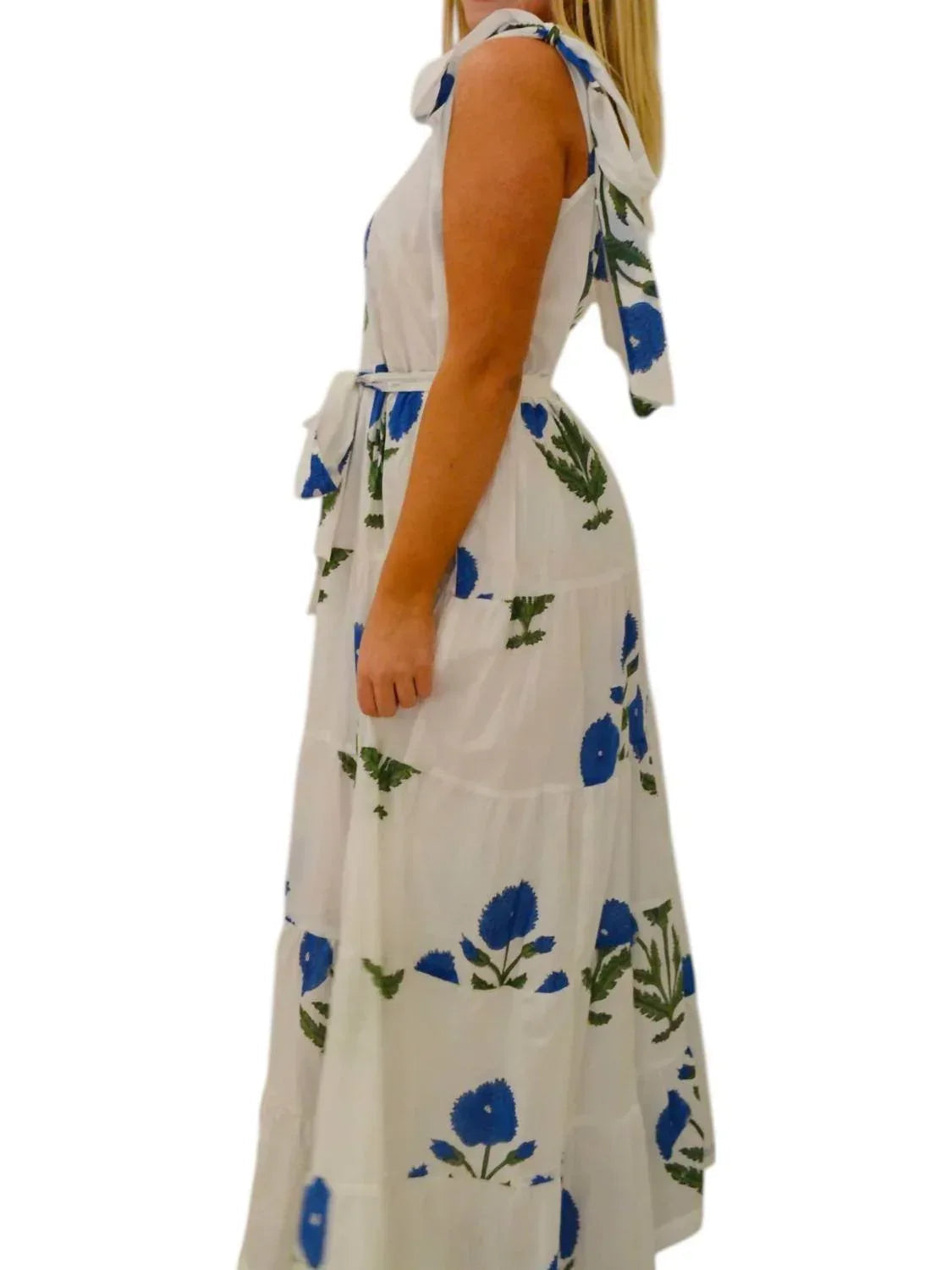 Ridley geblümtes Maxikleid