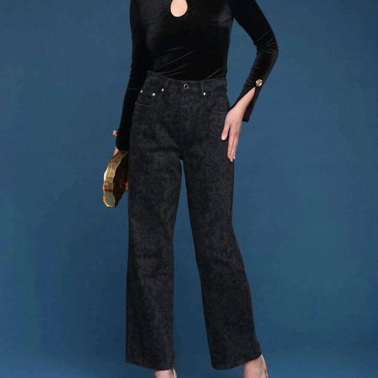Baroque Wide Leg Jeans
