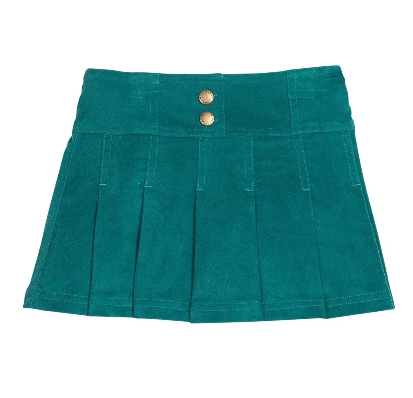 Mädchen Mini-Faltenrock mit integrierter Short
