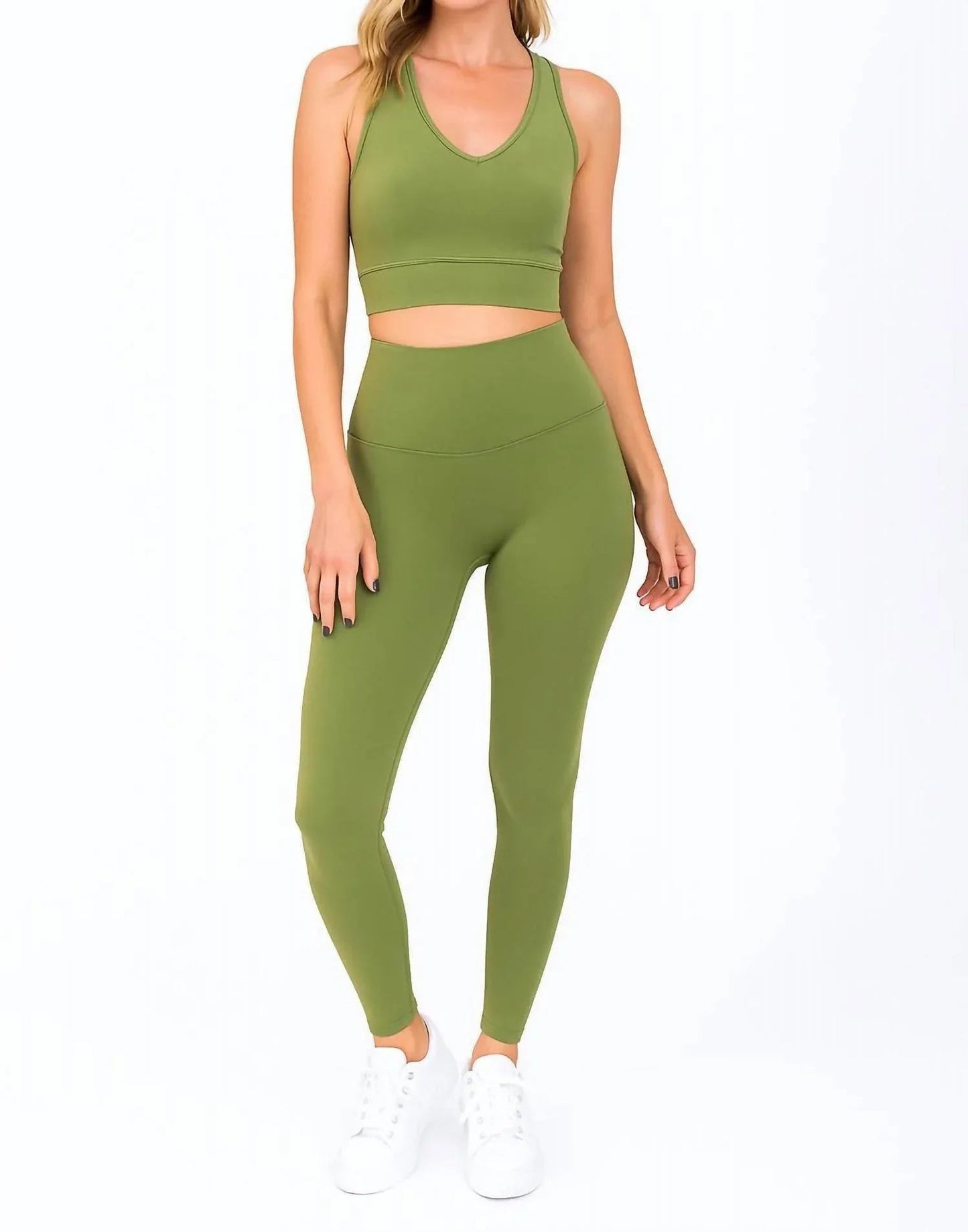 Damen Tanktop und Leggings Set
