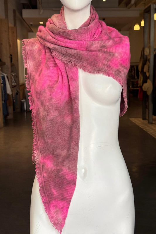 Women's Rosalie Wool Fringe Triangle Scarf