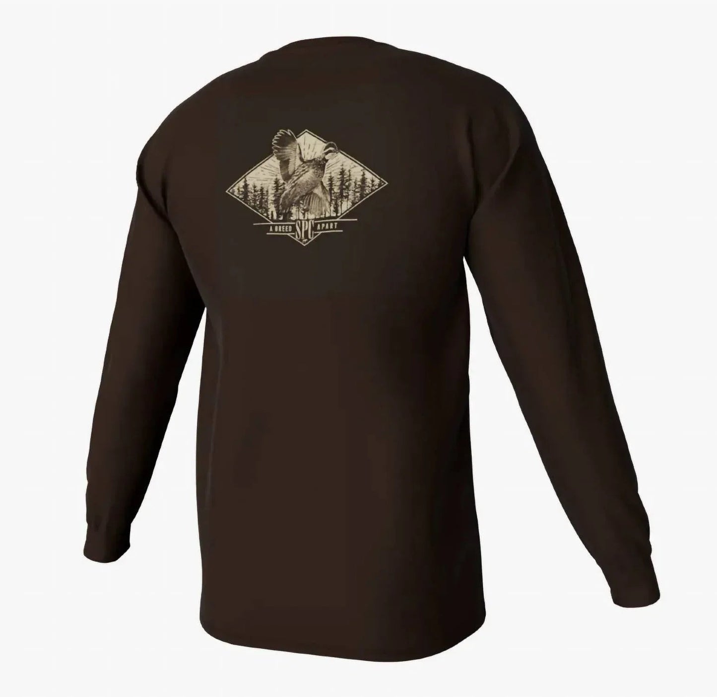 Herren Diamond Quail Langarm-T-Shirt