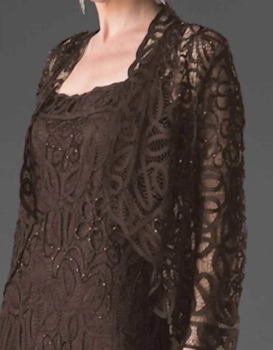 2-teiliges Jackenkleid