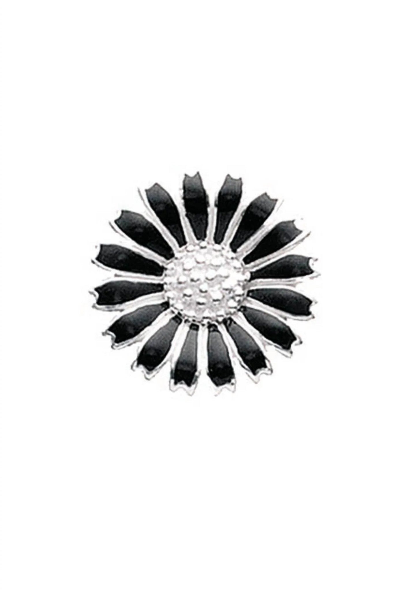 Damen-Emaille-Gänseblümchen, 15mm Knopf