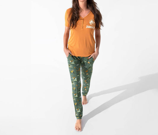 Women's Jurassic Park Safari Bamboo Pajama Set