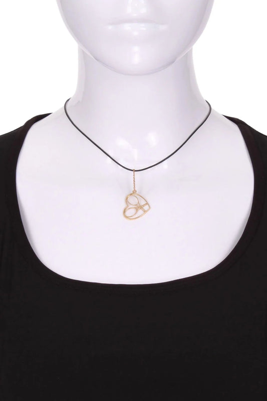 Women's Heart Racket Pendant