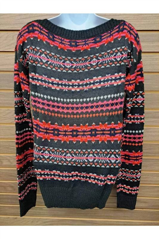 Damenpullover mit Allover-Design