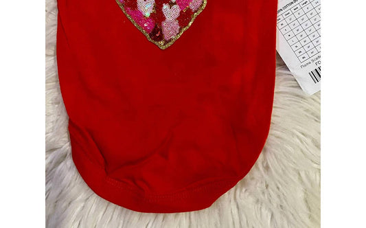 Dog Valentine Heart Tee