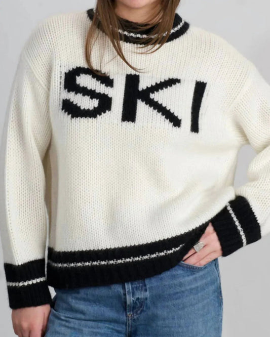 Vail Ski Intarsia-Pullover