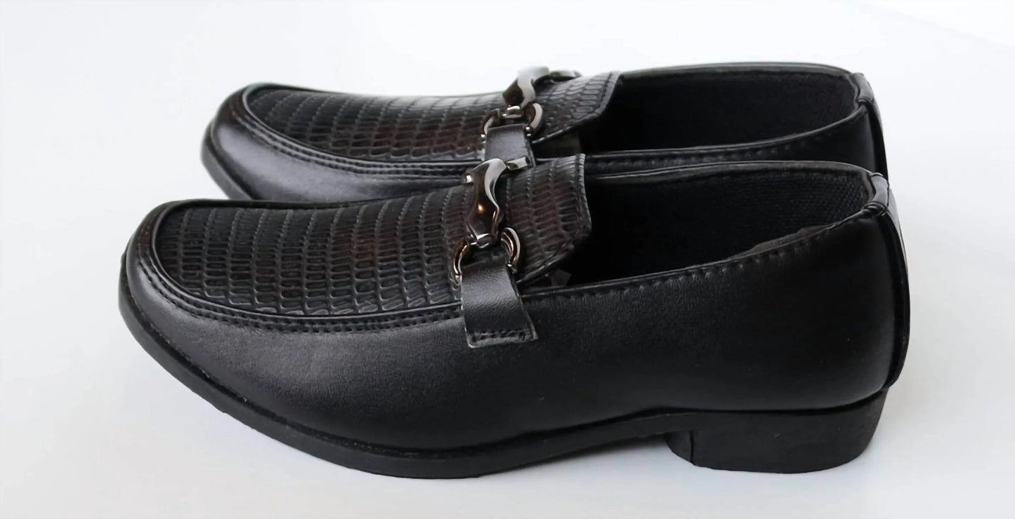 Python Loafer mit runder Kappe