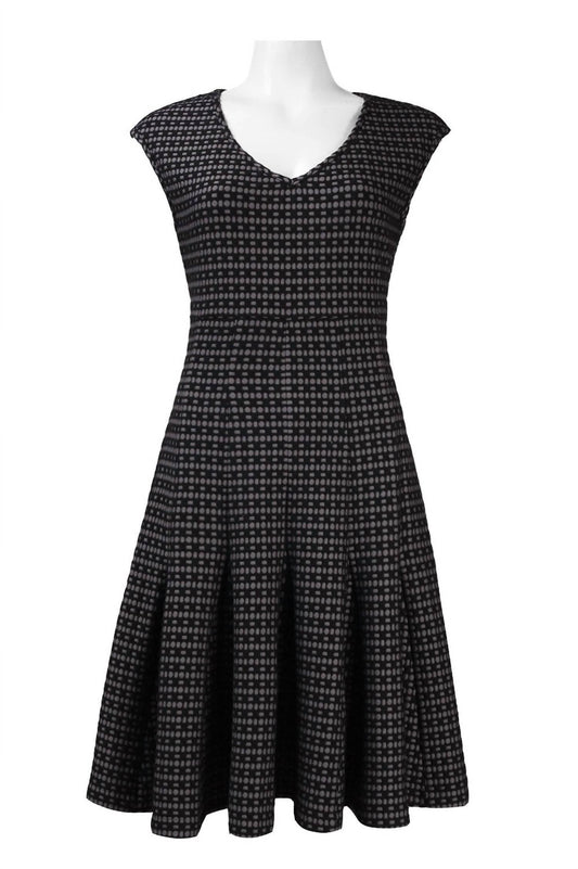 Cap Sleeve A-line Dress