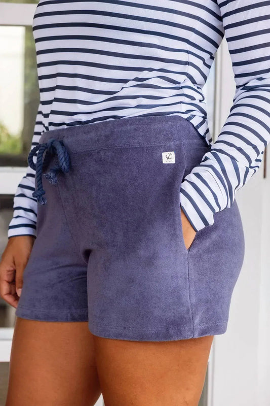 Frottee-Bermudashorts