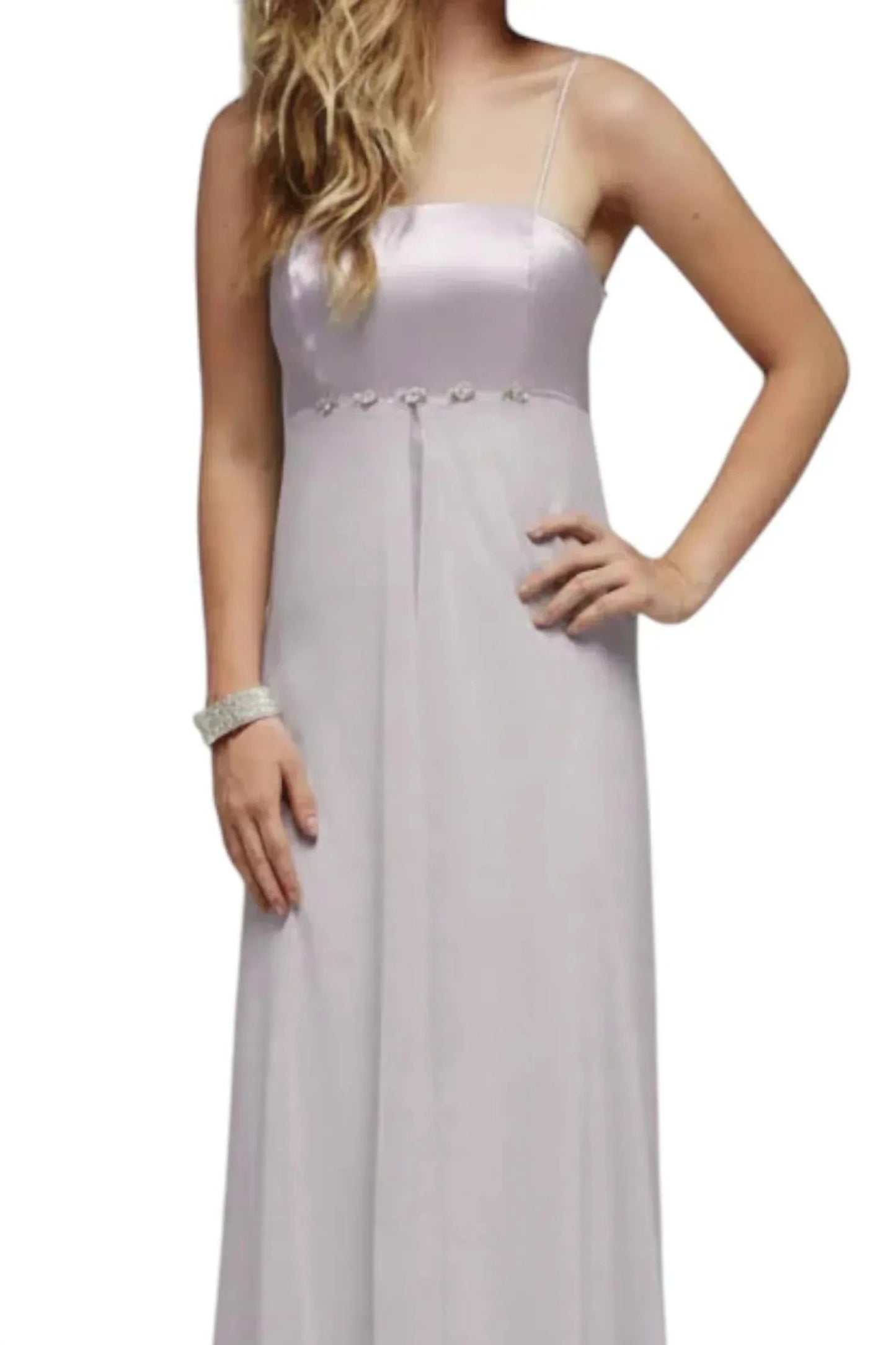 Seiden-Symphonie-Kleid